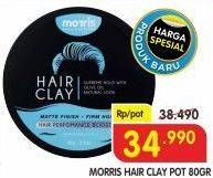 Promo Harga MORRIS Hair Clay 80 gr - Superindo