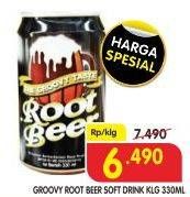 Promo Harga ROOT BEER Minuman Soda 330 ml - Superindo