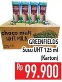 Promo Harga GREENFIELDS UHT 125 ml - Hypermart