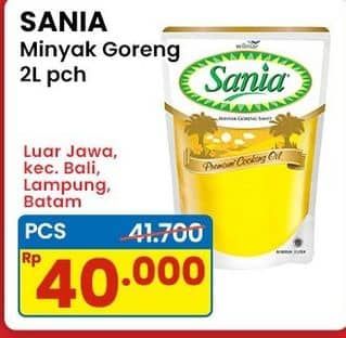 Promo Harga Sania Minyak Goreng 2000 ml - Indomaret