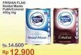 Promo Harga FRISIAN FLAG Susu Kental Manis Cokelat, Putih 490 gr - Indomaret