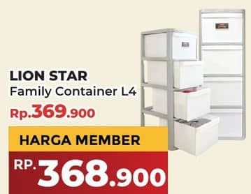 Promo Harga Lion Star Family Container L4  - Yogya