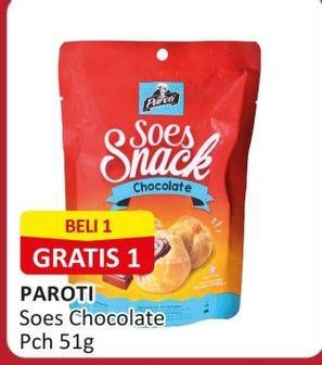 Promo Harga Paroti Soes Chocolate 51 gr - Alfamart