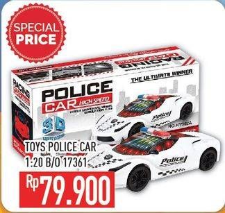 Promo Harga Toys Police Car 17361  - Hypermart