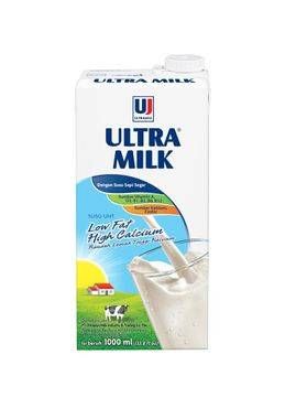 Promo Harga Ultra Milk Susu UHT Low Fat Full Cream 1000 ml - Indomaret