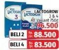 Promo Harga LACTOGROW 3 / 4 Susu Pertumbuhan All Variants 750 gr - LotteMart