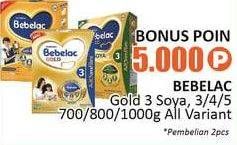 BEBELAC Gold 3 Soya, 3/4/5 700/800/1000 All Variant