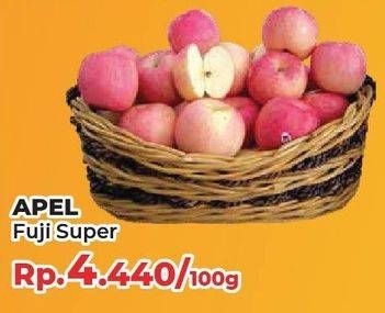 Promo Harga Apel Fuji Super per 100 gr - Yogya