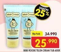 Promo Harga Bebe Roosie Telon Cream 60 gr - Superindo