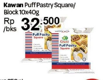 Promo Harga Kawan Puff Pastry Square/Block  - Carrefour