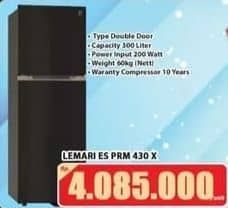 Promo Harga Polytron PRM 430X | Refrigerator 300 L  - Hari Hari