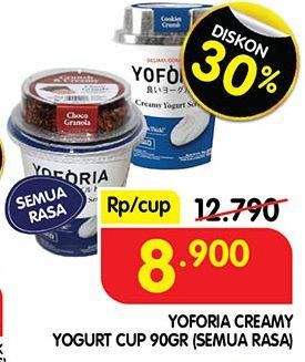 Promo Harga YOFORIA Crunch & Creamy All Variants 90 gr - Superindo