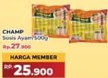 Promo Harga Champ Sosis Ayam 500 gr - Yogya