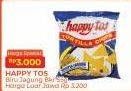 Promo Harga Happy Tos Tortilla Chips Jagung Bakar/Roasted Corn 55 gr - Alfamart