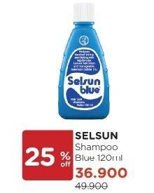 Promo Harga SELSUN Shampoo Blue 120 ml - Watsons