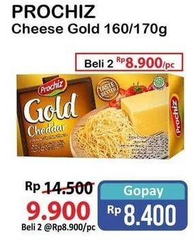 Promo Harga PROCHIZ Gold Cheddar 160 gr - Alfamart