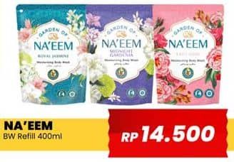 Promo Harga NAEEM Body Wash 400 ml - Yogya