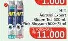 Promo Harga HIT Aerosol Expert Blooming Tea, Pink Blosom 675 ml - Alfamidi