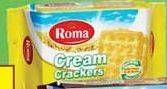 Promo Harga ROMA Malkist Cream Crackers 135 gr - Yogya
