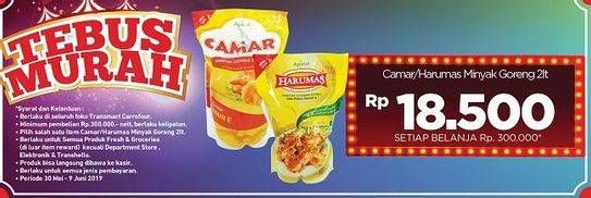 Promo Harga Camar / Harumas Minyak Goreng  - Carrefour