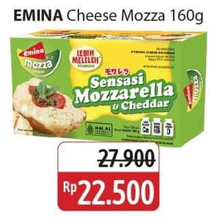 Promo Harga Emina Cheddar Cheese Mozza 165 gr - Alfamidi