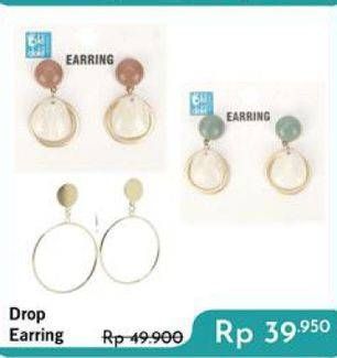 Promo Harga OKIDOKI Drop Earring  - Carrefour