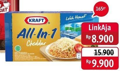 Promo Harga KRAFT Cheese Cheddar 165 gr - Alfamidi