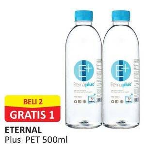 Promo Harga E Eternal Plus Alkaline Mineral Water 500 ml - Alfamart
