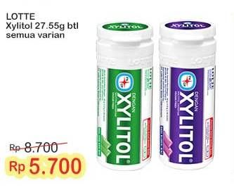 Promo Harga Lotte Xylitol Candy Gum All Variants 28 gr - Indomaret