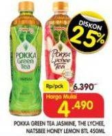Promo Harga Pokka Minuman Teh/Pokka Natsbee Drink   - Superindo