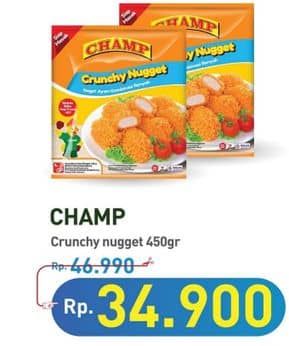 Promo Harga Champ Nugget Crunchy Nugget 450 gr - Hypermart