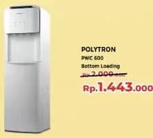 Promo Harga Polytron PWC 600 Dispenser Galon Bawah  - Yogya