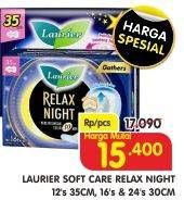 Promo Harga Laurier Relax Night 35cm, 30cm  - Superindo