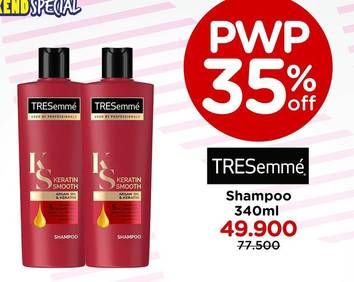Promo Harga TRESEMME Shampoo All Variants 340 ml - Watsons