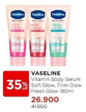 Promo Harga Vaseline Super Food Skin Serum 200 ml - Watsons