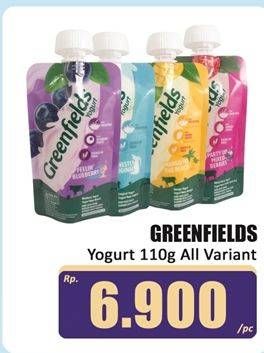 Promo Harga Greenfields Yogurt All Variants 110 gr - Hari Hari