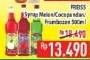 Promo Harga FREISS Syrup Melon, Cocopandan, Frambozen 500 ml - Hypermart