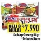 Promo Harga Sedaap Mie Goreng 88 gr - Hypermart