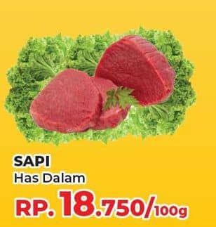 Promo Harga Daging Has Dalam (Tenderloin) per 100 gr - Yogya