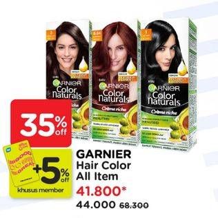 Promo Harga Garnier Hair Color All Variants  - Watsons