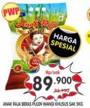 Promo Harga Anak Raja Beras Pulen Wangi 5000 gr - Superindo
