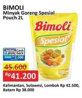 Promo Harga Bimoli Minyak Goreng Spesial 2000 ml - Alfamart