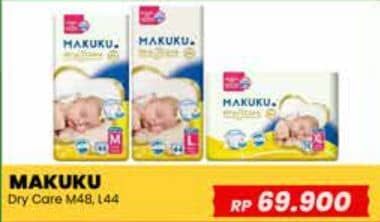 Promo Harga Makuku Dry & Care Celana M48, L44 44 pcs - Yogya