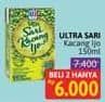 Promo Harga Ultra Sari Kacang Ijo 150 ml - Alfamidi