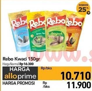 Promo Harga Rebo Kuaci Bunga Matahari 150 gr - Carrefour