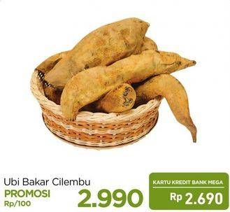 Promo Harga Ubi Cilembu per 100 gr - Carrefour