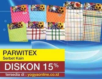 Promo Harga PARWITEX Serbet Kain  - Yogya