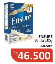 Promo Harga ENSURE Nutrition Powder FOS Vanila 150 gr - Alfamidi