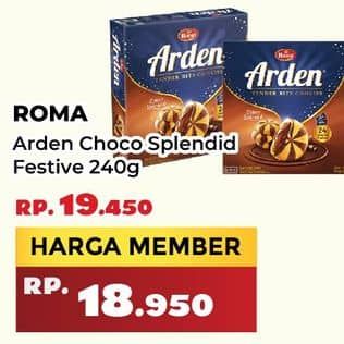 Roma Arden Tender Bite Cookies 240 gr Harga Promo Rp19.450, Khusus Member Rp. 18.950, Khusus Member