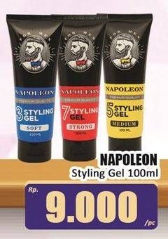 Promo Harga Napoleon Styling Gel 100 ml - Hari Hari